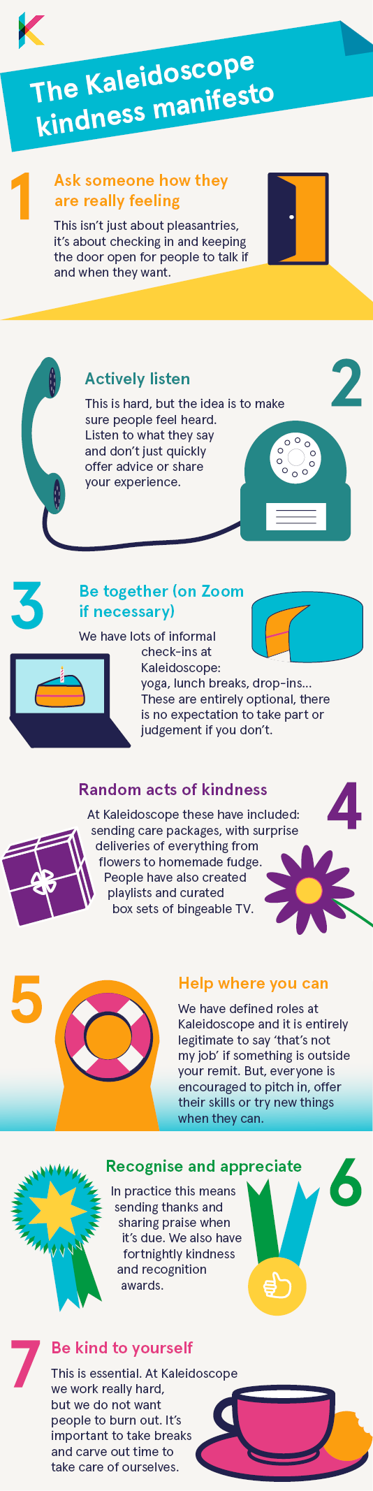 Kaleidoscope kindness manifesto